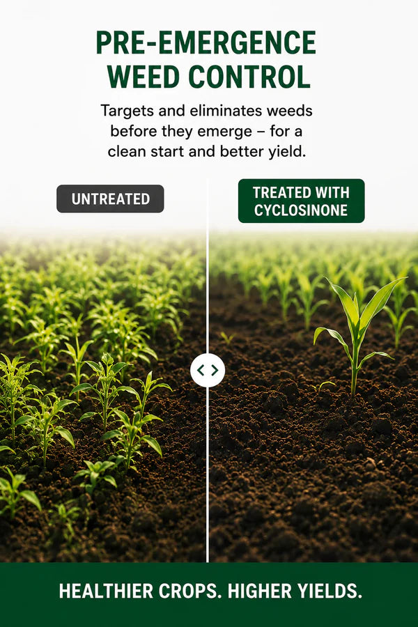 Cyclosinonie Herbicide Granules (Buy 1 Get 1 Free) | 5% Active Ingredient | Low Toxicity Weed Control