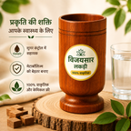 Vijaysar Wood Glass for Sugar Control
