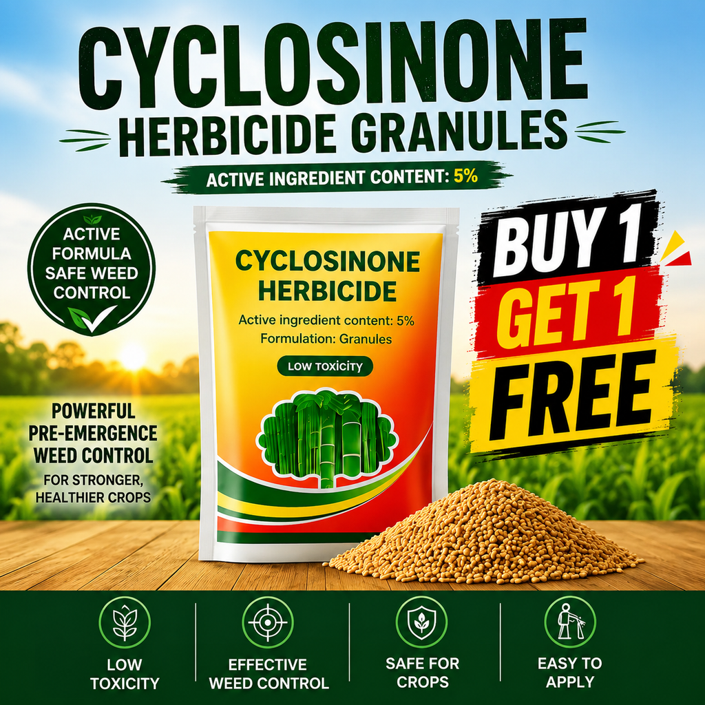 Cyclosinonie Herbicide Granules (Buy 1 Get 1 Free) | 5% Active Ingredient | Low Toxicity Weed Control