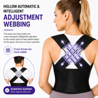 Back Brace Posture Corrector for Men and Women,Adjustable Back Posture Belt Invisible