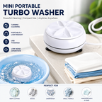 Portable Washing Machine, Mini Ultrasonic Washing Machine 3 in 1 Dishwashers Ultrasonic Waves Suitable for Home