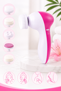 Multifunction Beauty Care Brush Deep Clean 5 in 1 Portable Facial Cleaner Relief Face Massage Machine