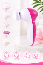 Multifunction Beauty Care Brush Deep Clean 5 in 1 Portable Facial Cleaner Relief Face Massage Machine