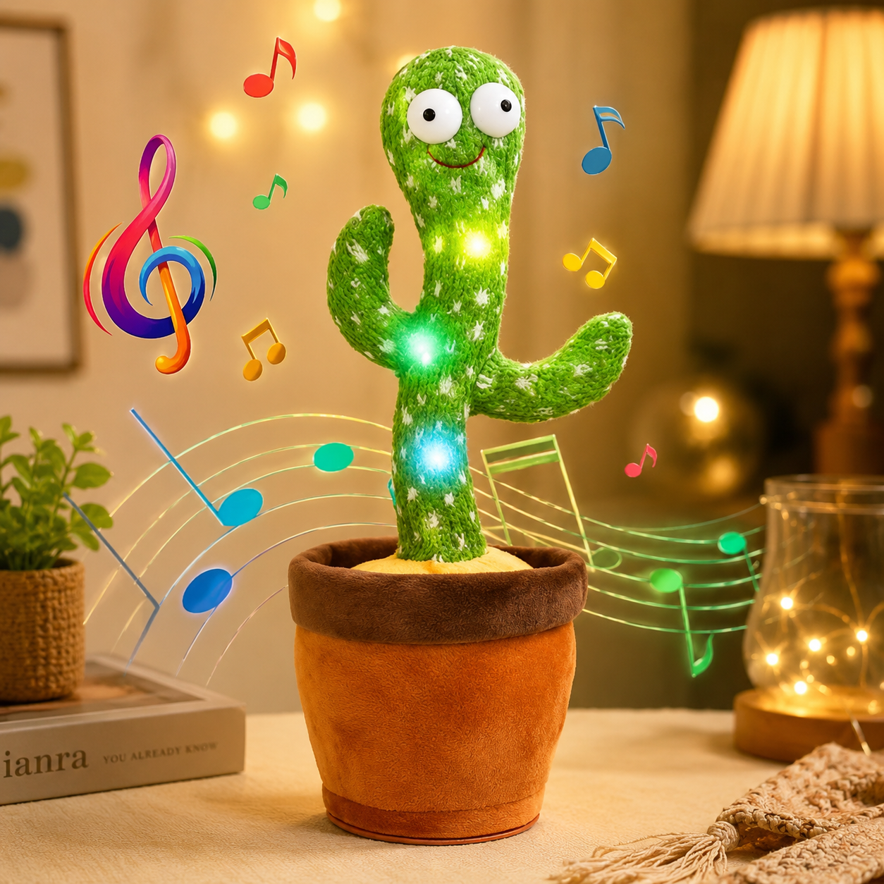 Talking & Dancing Cactus This Toy Talks